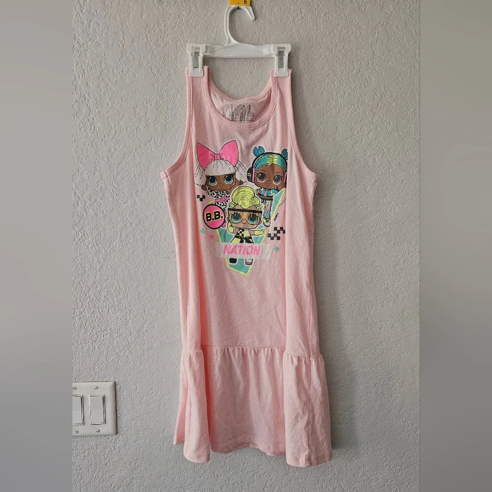 Girl 10-12 Barbie L.O.L. Surprise Dolls Pajamas